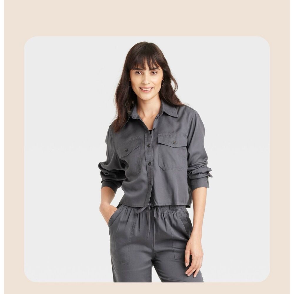 Universal Thread Utility Button Down Shirt. Size … - image 7